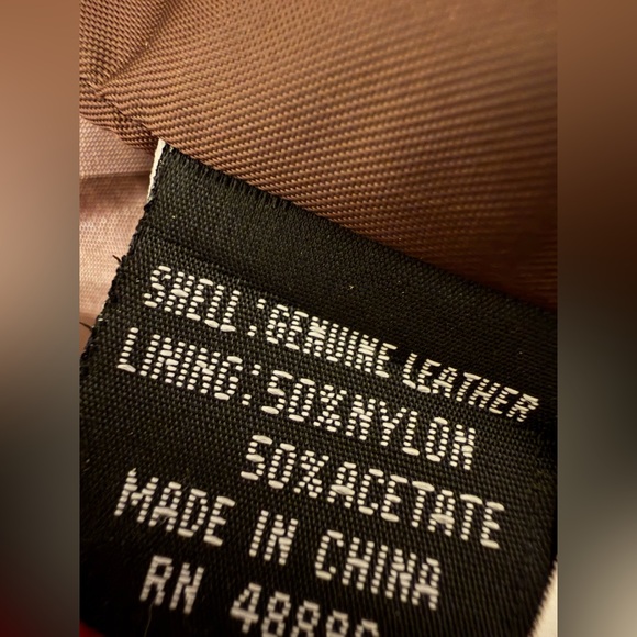 Tibor Leather Brown Trench Coat - Picture 7 of 7